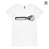 ASColour Ladies 'Bevel' V-Neck Tshirt Thumbnail