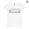 ASColour Ladies 'Bevel' V-Neck Tshirt Thumbnail