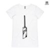 ASColour Ladies 'Bevel' V-Neck Tshirt Thumbnail