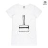 ASColour Ladies 'Bevel' V-Neck Tshirt Thumbnail