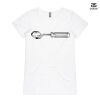 ASColour Ladies 'Bevel' V-Neck Tshirt Thumbnail