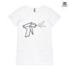 ASColour Ladies 'Bevel' V-Neck Tshirt Thumbnail
