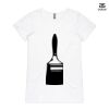 ASColour Ladies 'Bevel' V-Neck Tshirt Thumbnail