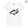 ASColour Ladies 'Bevel' V-Neck Tshirt Thumbnail