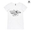 ASColour Ladies 'Bevel' V-Neck Tshirt Thumbnail