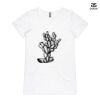 ASColour Ladies 'Bevel' V-Neck Tshirt Thumbnail