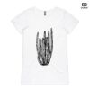 ASColour Ladies 'Bevel' V-Neck Tshirt Thumbnail