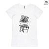 ASColour Ladies 'Bevel' V-Neck Tshirt Thumbnail
