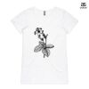 ASColour Ladies 'Bevel' V-Neck Tshirt Thumbnail