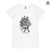 ASColour Ladies 'Bevel' V-Neck Tshirt Thumbnail