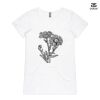 ASColour Ladies 'Bevel' V-Neck Tshirt Thumbnail