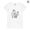 ASColour Ladies 'Bevel' V-Neck Tshirt Thumbnail