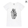 ASColour Ladies 'Bevel' V-Neck Tshirt Thumbnail