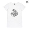 ASColour Ladies 'Bevel' V-Neck Tshirt Thumbnail