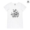 ASColour Ladies 'Bevel' V-Neck Tshirt Thumbnail