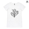 ASColour Ladies 'Bevel' V-Neck Tshirt Thumbnail