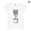 ASColour Ladies 'Bevel' V-Neck Tshirt Thumbnail