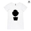 ASColour Ladies 'Bevel' V-Neck Tshirt Thumbnail
