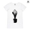 ASColour Ladies 'Bevel' V-Neck Tshirt Thumbnail