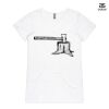 ASColour Ladies 'Bevel' V-Neck Tshirt Thumbnail