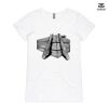 ASColour Ladies 'Bevel' V-Neck Tshirt Thumbnail