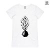 ASColour Ladies 'Bevel' V-Neck Tshirt Thumbnail