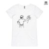 ASColour Ladies 'Bevel' V-Neck Tshirt Thumbnail