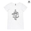 ASColour Ladies 'Bevel' V-Neck Tshirt Thumbnail