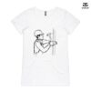 ASColour Ladies 'Bevel' V-Neck Tshirt Thumbnail