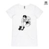 ASColour Ladies 'Bevel' V-Neck Tshirt Thumbnail