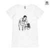 ASColour Ladies 'Bevel' V-Neck Tshirt Thumbnail