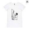 ASColour Ladies 'Bevel' V-Neck Tshirt Thumbnail