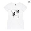 ASColour Ladies 'Bevel' V-Neck Tshirt Thumbnail