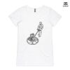 ASColour Ladies 'Bevel' V-Neck Tshirt Thumbnail