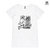 ASColour Ladies 'Bevel' V-Neck Tshirt Thumbnail
