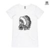 ASColour Ladies 'Bevel' V-Neck Tshirt Thumbnail