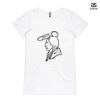 ASColour Ladies 'Bevel' V-Neck Tshirt Thumbnail