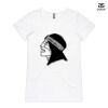 ASColour Ladies 'Bevel' V-Neck Tshirt Thumbnail