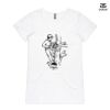 ASColour Ladies 'Bevel' V-Neck Tshirt Thumbnail