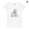 ASColour Ladies 'Bevel' V-Neck Tshirt Thumbnail