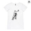 ASColour Ladies 'Bevel' V-Neck Tshirt Thumbnail