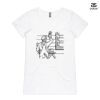 ASColour Ladies 'Bevel' V-Neck Tshirt Thumbnail