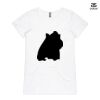 ASColour Ladies 'Bevel' V-Neck Tshirt Thumbnail
