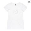 ASColour Ladies 'Bevel' V-Neck Tshirt Thumbnail