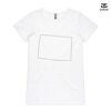 ASColour Ladies 'Bevel' V-Neck Tshirt Thumbnail