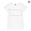 ASColour Ladies 'Bevel' V-Neck Tshirt Thumbnail