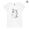 ASColour Ladies 'Bevel' V-Neck Tshirt Thumbnail