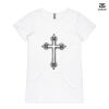 ASColour Ladies 'Bevel' V-Neck Tshirt Thumbnail