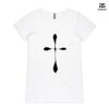 ASColour Ladies 'Bevel' V-Neck Tshirt Thumbnail
