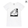 ASColour Ladies 'Bevel' V-Neck Tshirt Thumbnail